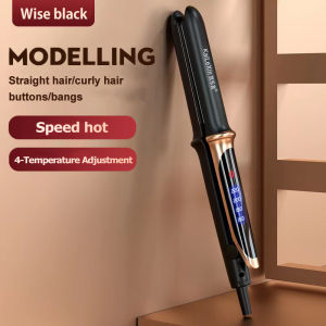 2 In 1 Professional Hair Straightener For Wet or Dry Hair Electric Iron Curling Straightening Irons Smoothing Hair Styling Tools
