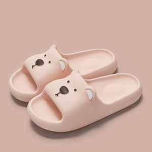 Aqrau 🔥50%OFF🔥EVAรองเท้าแตะการ์ตูนน่ารักผู้หญิงฤดูร้อนในร่มผู้ชายกลางแจ้งผู้ชายห้องน้ำเย็นพักผ่อนอีวากันน้ำส้นแบนส้นหนา แต่เพียงผู้เดียว