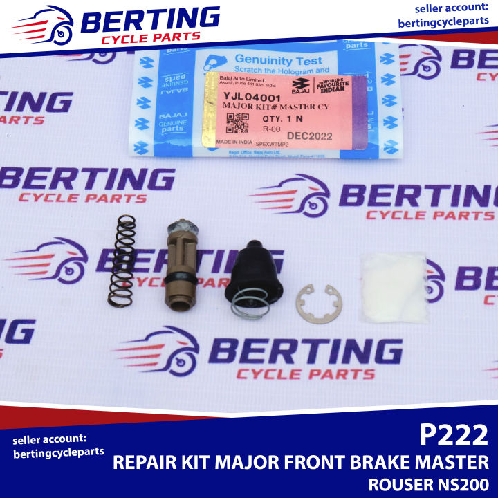 REPAIR KIT MAJOR FRONT BRAKE MASTER Rouser NS200 200NS NS200
