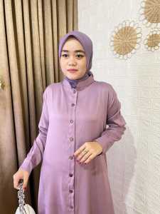 MIKAYLA-Gamis sakila premium. SUPER ELEGAN MUSLIM DRESS SAKILA PREMIUM POLOS./GAMIS SAKILA PREMIUM CANTIK DAN ELEGAN.