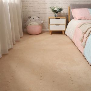SG Specool® 30*30cm Spliced Plush Floor Mat Living Room Bedroom Carpeting Sound-Insulating Mats