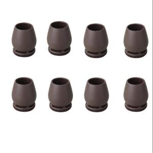 Non-slip Chair Foot Cover Reduce Noise With Thick Wrap Felt Pads Chair Leg Floor Protector Bottom Cover Round/Square Diagonal Leg Protectors Cap Furniture Table Feet