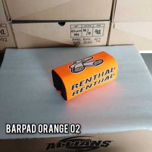 BARPAD BUSA STANG KOTAK TERBARU BUSA KOTAK BARPAD BUSA STANG MOTORCROSS SUPERMOTO ORANGE