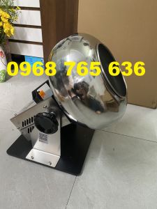 Máy áo bột thuốc đông y máy bao viên đánh bóng phi 30cm - Bảo hành 12 tháng
