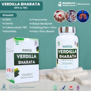 Obat TBC Batuk Berdarah Pneumonia Infeksi Paru - Verdilla Bharata Garansi 100% Original