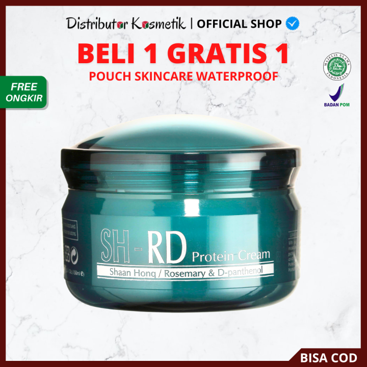 [ FREE ONGKIR ] SHRD Protein Cream, Hair Vitamin & Heat Protector ...