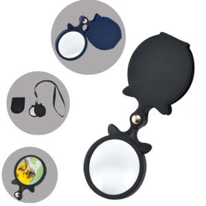10x Magnifier With Ergonomic Design Crafted From Rubber And ABS For Comfortable Extended Use Precise Viewing Inspection