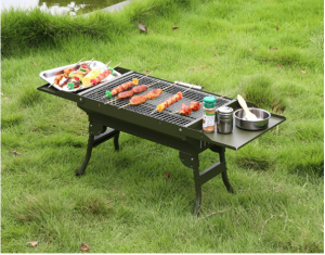 Portable Charcoal Grill Small Charcoal Grill Portable BBQ Grill For Outdoor Barbecues CampingTailgating Traveling BBQ stuff