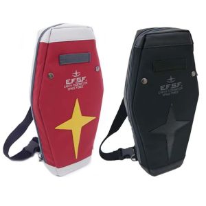 JACOOEQU Chest Pack Anime Shoulder Bags Anime Peripheral RX-78 Shield Cosplay Crossbody Bag Student Backpack Casual Bag Shoulder Messenger Bag Sports Outdoor