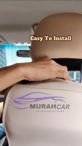 Multifunctional Car Seat Back Hook Double Headrest Hanger Vehicle Storage Organizer Bracket