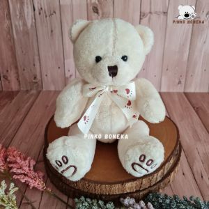 Boneka Teddy Bear Mini S 15cm M 20cm cocok untuk Hadiah Gift Souvenir Wedding Florist SNI