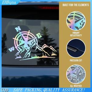 [COD] Jungle Exploration Compass Car Stickers for 4X4 Truck Motorcycle Waterproof Vinyl Adventure Outdoor Vehicle Decoration