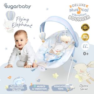 Sugar Baby Deluxe Musical Vibration 1 Recline Bouncer