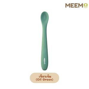 MEEM ช้อนซิลิโคนเด็ก ช้อนป้อนอาหารเด็ก รุ่น First Step simple spoon (Colorful Series)