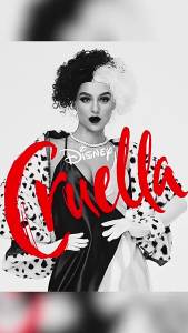 Christmas and Halloween cos Costume Black and White Witch Cruella Cape Dalmatian Dog Cloak Wig Cosplay Outfit