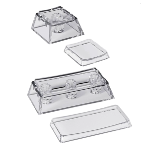 10pcs minh bạch Keycaps 1U/2U kích thước cho hầu hết bàn phím cơ học trượt bằng chứng thiết kế