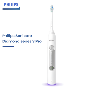 BH 2 NĂM - Bàn chải đánh răng điện Diamond Series 3 Pro. Thương hiệu Hà Lan cao cấp Philips HX5272/03 và HX5282/01
