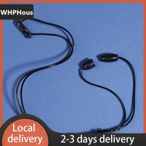 [COD] WHPHous Ship within 24 hours High Quality Multipurpose Referee Whistle Rope Lanyard Black PVC Whistle Strap Long Lanyard Key Hanging Rope