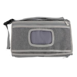 SWALLOWED Solid Color Baby Changing Pad 3 in 1 Oxford cloth Foldable Diaper Bag Portable Waterproof Stroller Bag Newborn Stuff