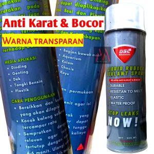 Isi 2 Anti Bocor Semprot / Pelapis Anti Bocor / Penambal Bocor Atap Kolam Dinding / Rubber Sealant Spray Waterprooff