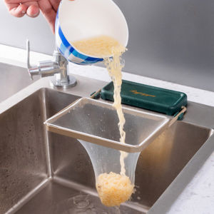 Foldable Kitchen Sink Strainer with Disposable Fine Mesh Nets: An Effective Solution