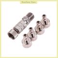 [PureZone] Airbrush nhanh chóng ngắt kết nối Coupler nhanh chóng phát hành phù hợp với bộ chuyển đổi với 5 Nam phù hợp 1 8 inch phù hợp vòi không khí bàn chải bộ phận. 