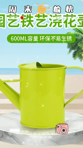 600ML Modern Watering Pot Watering Can for Home Garden Succulents Maintenances Practical Planting Accessories