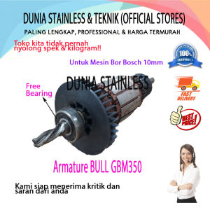 Armature Angker BULL GBM350 untuk Mesin Bor Bosch 10mm