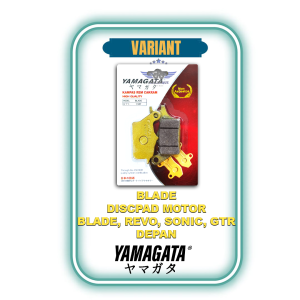 Kampas rem dispad discpad depan Belakang Honda Supra Blade Revo Karisma Sonic GTR 125 150 Yamagata