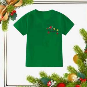 Baju Santa Claus Merry Christmas Natal kaos Oblong Anak kecil Cewek dan Cowok bisa pakai
