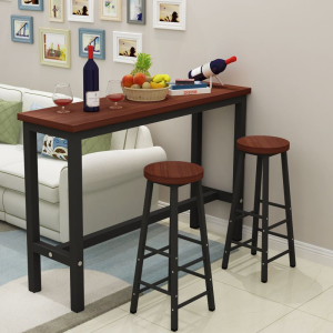 Bar Table And Chair Combination Mini Bar Table + 2 Chairs Set Living room table Dining room table