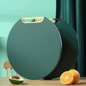 Thớt nhựa xanh PE cao cấp kháng khuẩn chống mốc vệ sinh dễ dàng tay cầm xoay 360 độ gọn gàng