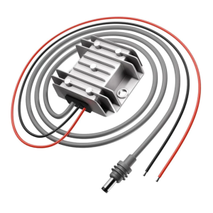 ตัวแปลง3.5A สายไฟ12V/24V ถึง30V พร้อมตัวแปลงสายไฟอินพุต9V ถึง28V สายไฟอะแดปเตอร์ทนทาน