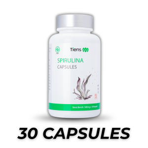 Tiens Spirulina Supplement – Natural Algae Extract to Cleanse Face Support Daily Nutrition Boost Energy Enhance Immunity and Maintain Overall Body Wellness