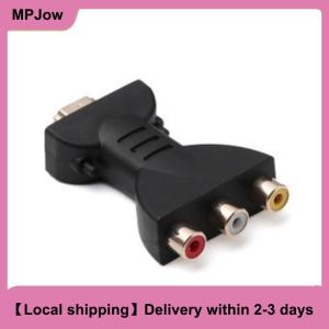 【Local shipping】 Flexible Portable HDMI to 3 RCA Video Audio AV Adapter Component Converter