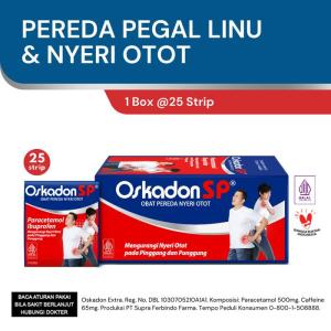 Oskadon SP 1box 25 papan OBAT Pereda Nyeri Otot