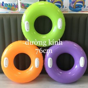 Phao bơi tròn đường kính 76cm màu sắc tươi sáng nổi bật thích hợp cho trẻ em và người lớn đi biển đi du lịch - LYLYSPORTS