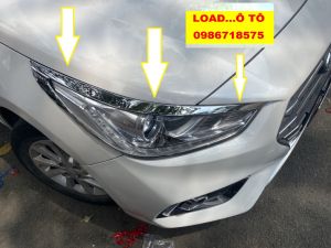 Ốp Viền Đèn Pha và Hậu Accent 2019-2021 Ốp viền đèn xe Accent 2018 2019 - 2021 Load ô tô