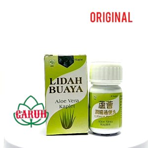 LIDAH BUAYA 20 KAPLET ALOE VERA KAPLET NAN FENG LU HUI RUN ASLI