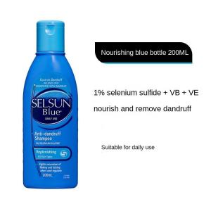 SELSUN BLUE(Deep Cleansing Replenishing) SELSUN GOLD Anti Dandruff Shampoo 200ml