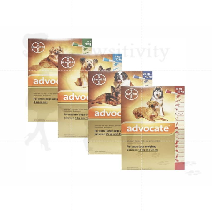 Advocate Tick and Flea Spot On for Dogs Lazada PH