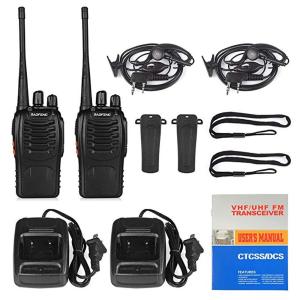 walkie-talkie Baofeng handstand sipil Baofeng keamanan properti proyek hotel mini kecil HT Handy Talky Radio HT  Antena Radio HT Walkie Talkie Walky Handy Talky Baofeng Satu Pasang