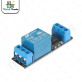 SONGLET Compact 1-Channel Relay Module with Optocoupler 5V/12V 10A for Electrical Circuit Control. 