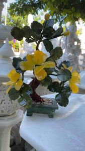 Cây hoa đá Ngọc tự nhiên cao 30cm ngang 20cm nặng 1kg