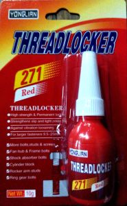 ส่งไวจากไทย น้ำยาล็อคเกลียว ทนความร้อน ขนาด 10 มล. สินค้าอยู่ในแพคอย่างดี