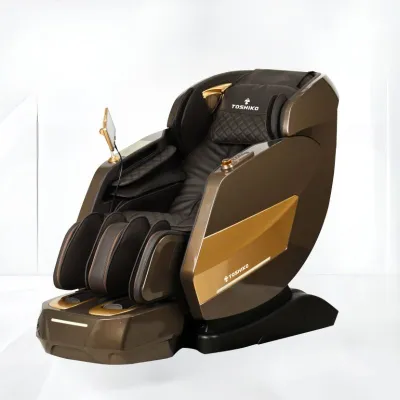 Ghế massage cao cấp Kagawa x Toshiko T450 con lăn 4D hiện đại cảm biến AI Scan bảo hành động cơ 20 năm
