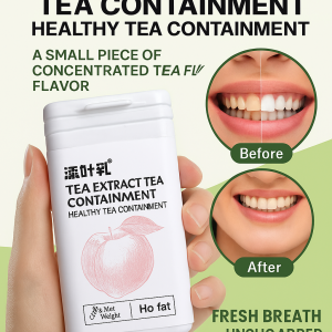 Tea Extract Candy Lozenges Fresh Breath Mint with Probiotics Sugar-Free Throat Soothing Tablets 清新口气含片