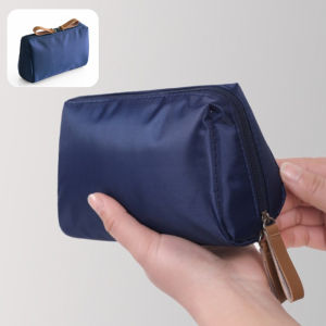 Tempat Kosmetik Anti Air Resleting Nylon Cube Pouch Kantong Make Up Serbaguna JCW276