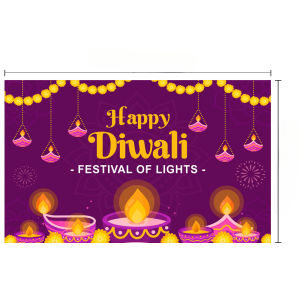 Diwali backdrop cloth Indian wedding decoration door curtain festive lighting decoration photo shoot Diwali banner