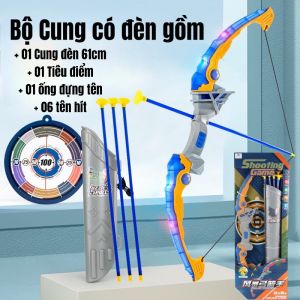 Các Mẫu Đồ chơi Cung tên - Nỏ hít đầu an toàn cỡ lớn cho Trẻ Em